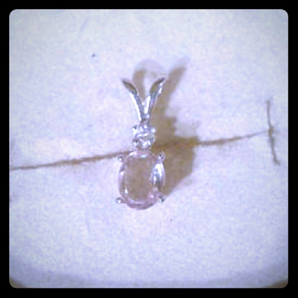 Natural Diaspore Sterling Silver Necklace